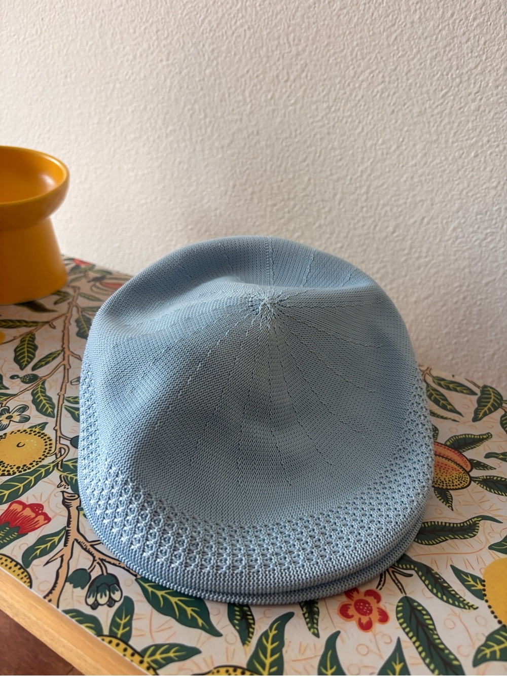 Light Blue Knit Ventair Cap Medium